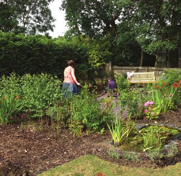 The LiveSimply Garden Parishioners, age 18 or over, are very welcome to use the LiveSimply garden, for quiet contemplation and prayer.