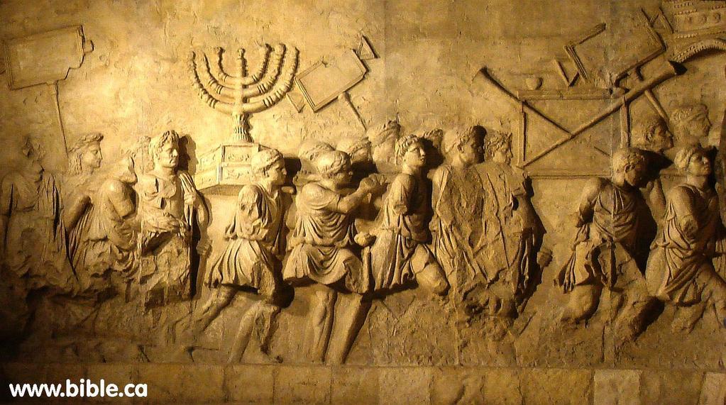 DESTRUCTION OF JERUSALEM The Titus Arch in Rome