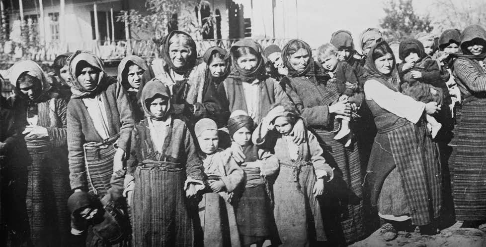 10 Empire, Republic, Democracy: Armenian widows and children after a massacre of Armenians in the Ottoman province of Adana, 1909.