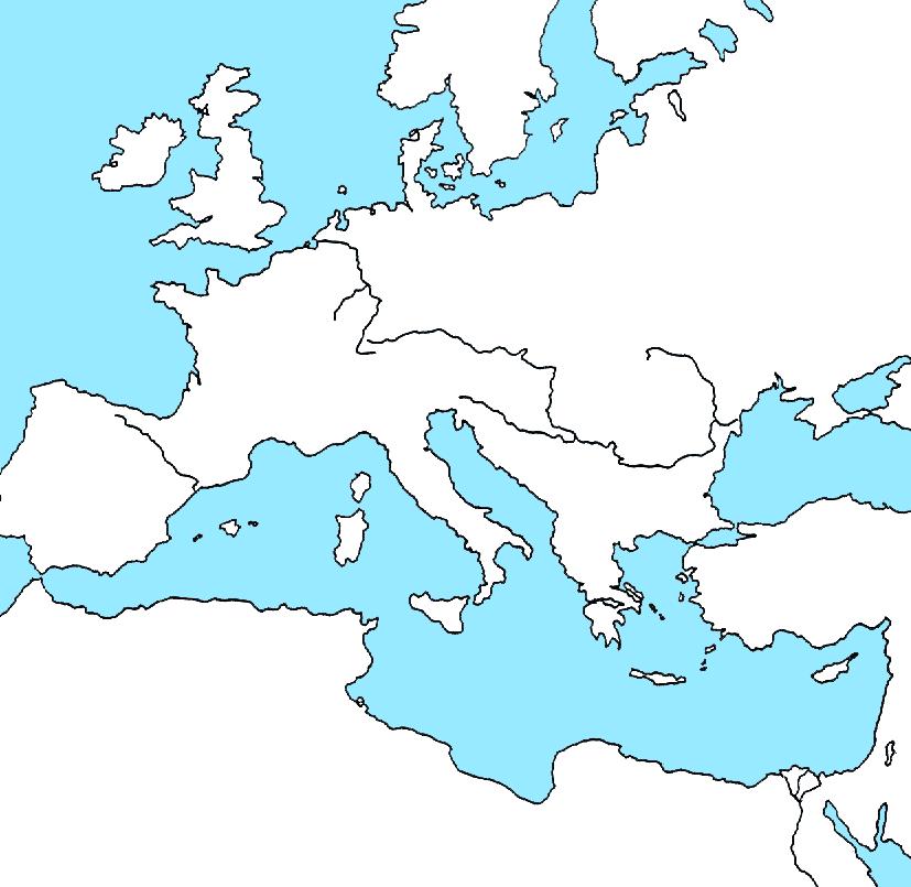 Geography of the Mediterranean Sea Around 450 BC, the Athenians had created a democracy in