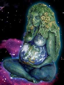 Wiccan Worldview Nature Based Earth conceptualized as Goddess- Gaia