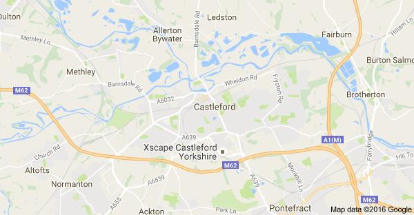 About the Location and the Town Castleford stands approximately 10 miles south of Leeds and close to junctions 31 & 32 of the M62 motorway.
