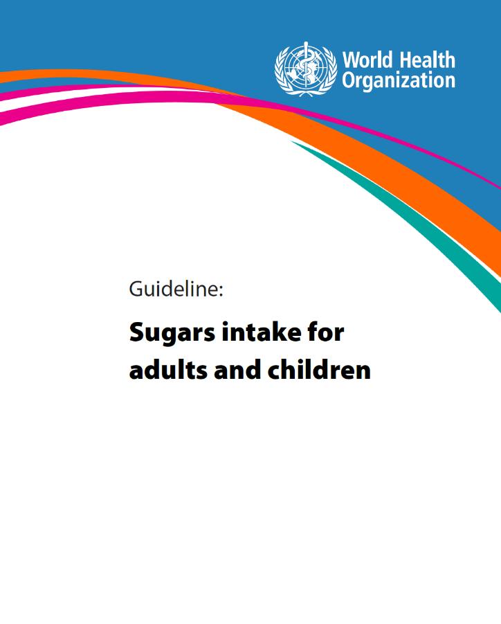 Sugars the new dominant public health issue: New sugars recommendations <10% energy <5% energy