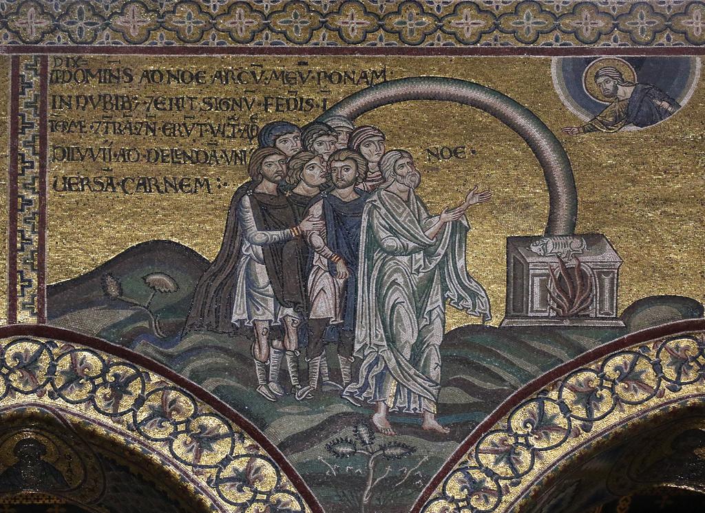 NOAH AND THE FLOOD Mosaics of Monreale
