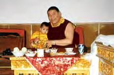 15 Return to Sangha His Eminence the Fourth Jamgon Kongtrul Rinpoche, September 1996 On August 19, 1996, the Jamgon Kongtrul Labrang organised a warm reception in Lhasa in honour of His Eminence the
