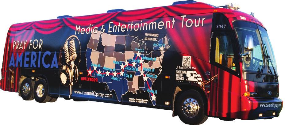 Pray For America Bus Tour Raising National Awareness Over the last twenty-four months, the National Day of Prayer Task Force has launched a multi-year strategy to engage, equip, and encourage prayer