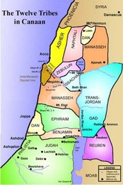 The Israelites The Israelites would spend over 200 years trying to gain control of the region.