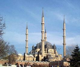 Selimiye Mosque at Edirne, designed by