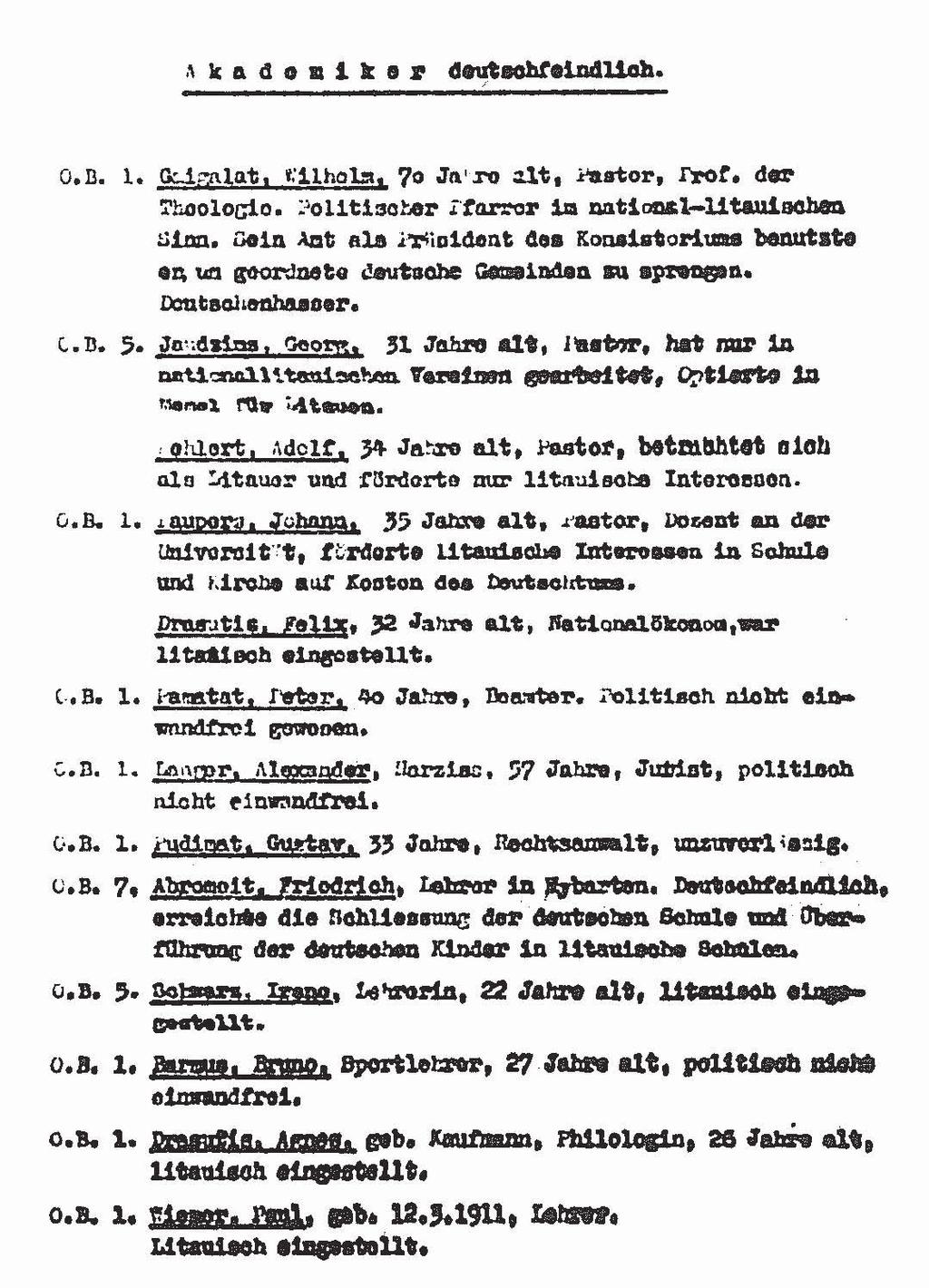 2. the soviet occupation List of high ranking repatriates