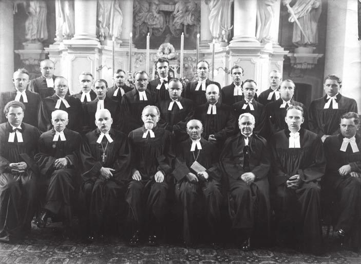 Darius Petkūnas Lithuanian Lutheran pastors and guests at the May 26-27, 1940 pastoral conference in vilnius.