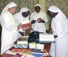 Ruth, OSB Missionary Benedictine Sisters of Tutzing Tanzania, East Africa Books of all types help our community members to develop, maintain and enhance the culture of reading.