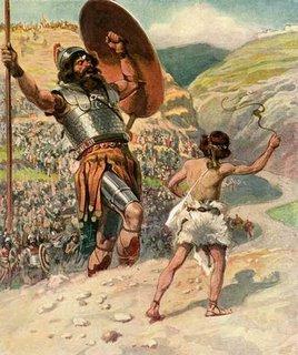 Giant Killing Faith by Jim Sayles Those upon whom the fulfillment of the ages has come, have much to learn about faith and obedience from the Biblical account of David killing Goliath, and, as it is