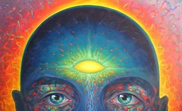 The 3 rd Eye The Ajna Chakra, called the 3 rd Eye, lies between the eyebrows, and is associated with the pituitary and pineal glands.