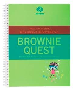 Girl Scout Brownies on Brownie Quest.