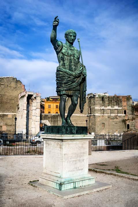 Gaius Julius Caesar Octavian: Caesar Augustus Now it came about in those days that a decree