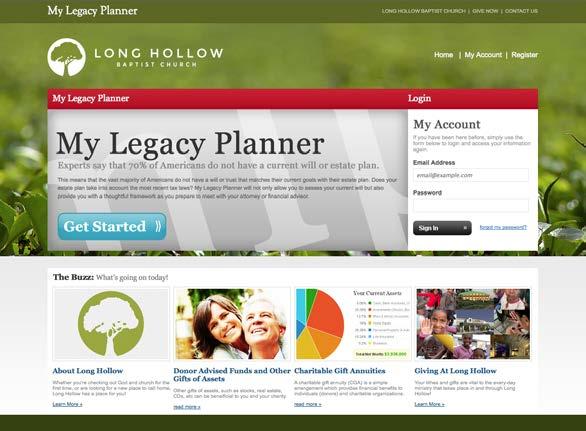 PLAN YOUR LEGACY Did you know that over 70% of Americans do not have an up-to-date will or estate plan?