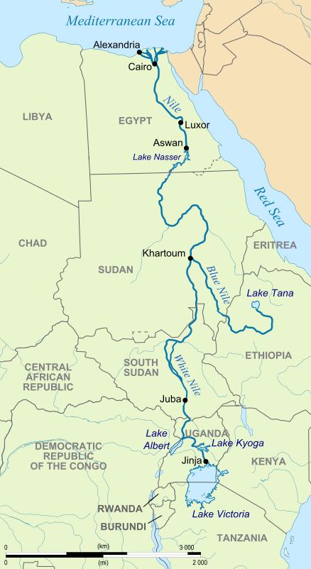 Land of the Nile Longest river in