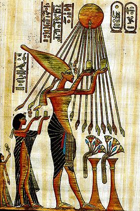 Akhenaten married to Nefertiti Succeeded by