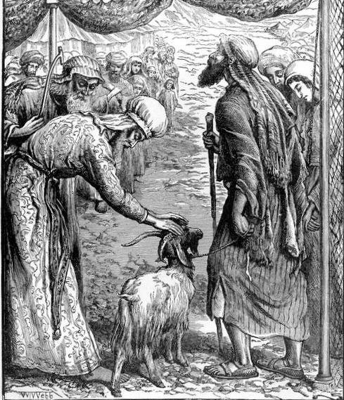 LESSON 2: Two Goats, Two Choices Aaron shall bring the goat whose lot falls to the LORD and sacrifice it for a sin offering.