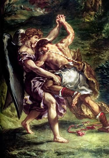Prevented Abraham from sacrificing his son Issac (Genesis 22, 1). Jacob fought the entire night with an angel (Genesis 32, 24).. An angel found and rescued Agar in the desert (Genesis 16); an angel.