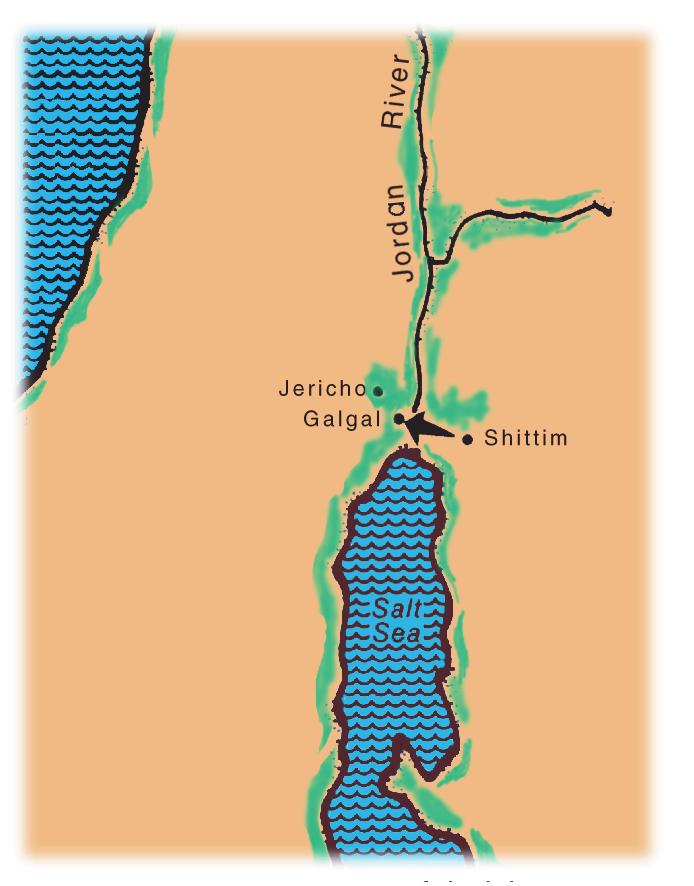 The reconnaissance of Jericho. While the camp of Israel was busy with preparations for their movement into Canaan, Joshua sent two men on a reconnaissance mission to Jericho.