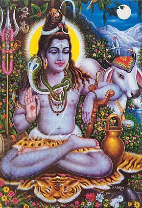 Shiva is one of the three main forms of Brahman, the Supreme Spirit or Power of the universe. In this role Shiva represents the power of destruction.