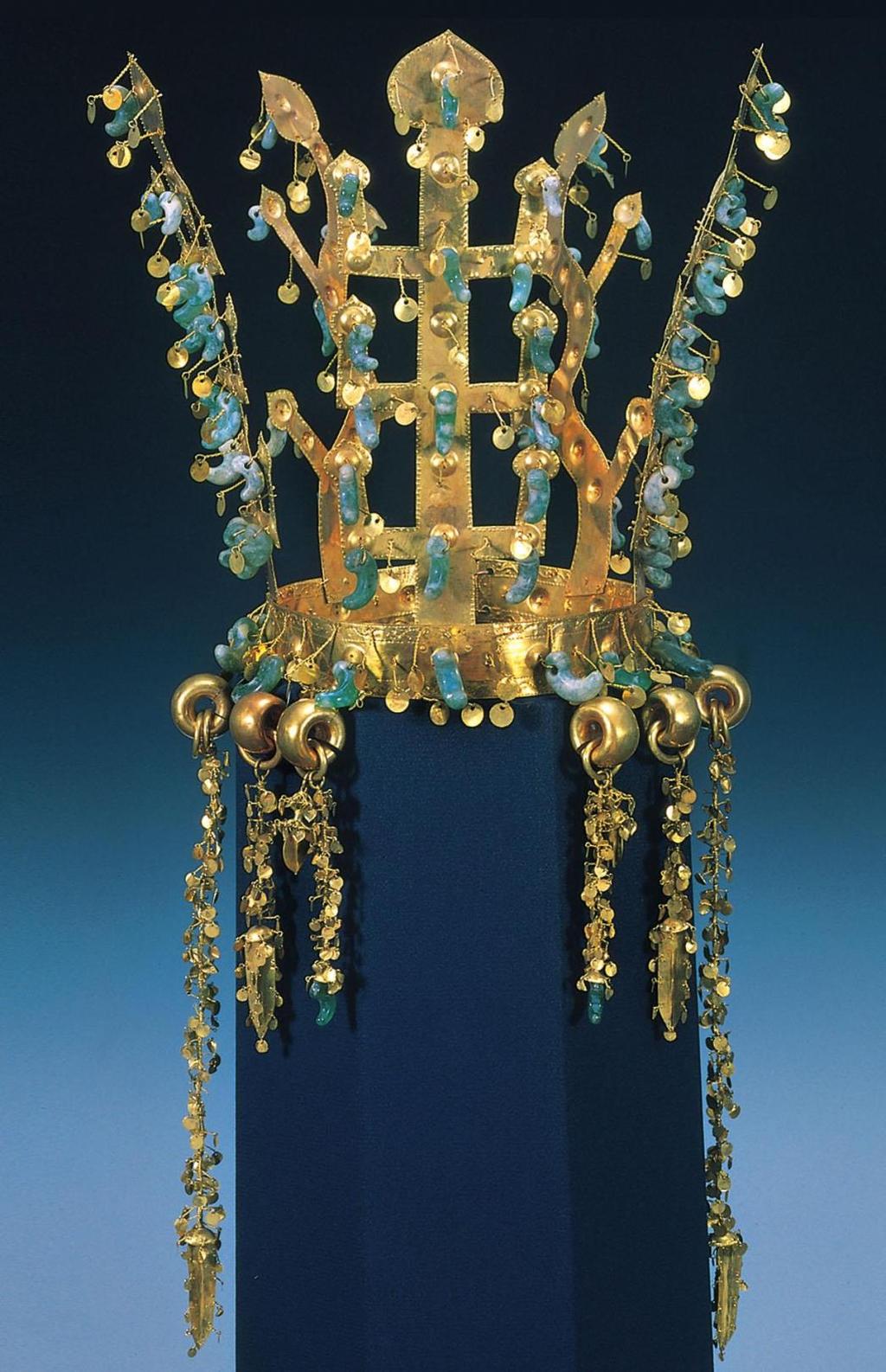 Gold and Jade Crown.