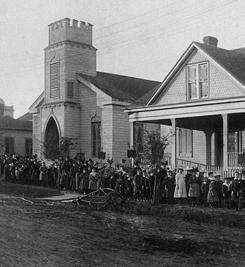 James had begun construction of a new building, which remains the church we know and love today. The first services in the new St. James Episcopal Church were conducted on June 21, 1896.
