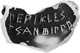 . Life in 5th century Athens Archaeologists have found a large number of ostraca (pieces of pottery) in Athens,