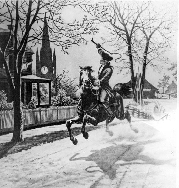 The Battles Begin Even before the first shots at the Battles of Lexington and Concord, Paul Revere had a private code system in place: a visual signaling system.