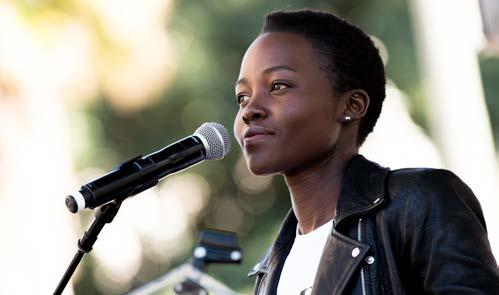 In fact, Lupita sites Fiennes as a person who not only inspired, but also encouraged her to begin a career in acting herself.