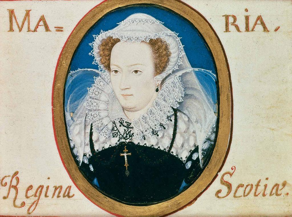 Mary, Queen of Scots This portrait is the work of Nicholas Hilliard (1547 1619), the leading painter of miniatures at the court of