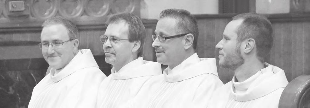 6 Faithful Servants i August 6, 2017 Diocese welcomes four new permanent deacons Q uoting Pope Francis, Bishop Lawrence Persico on May 26 told four men ordained permanent deacons for the Diocese of