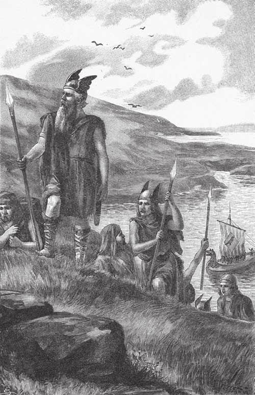 Exploring American History The Northmen on the coast of Greenland The Vikings Travel to America.