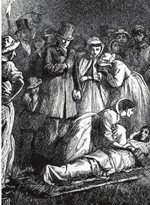 London was particularly overcrowded, and many people turned to charity for assistance with housing, food, and daily needs.