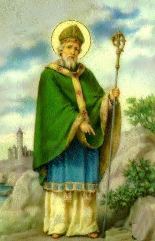 Saint Patrick Saint Patrick was born in Britain. When he was 16, Irish raiders captured him and took him as a slave to Ireland.