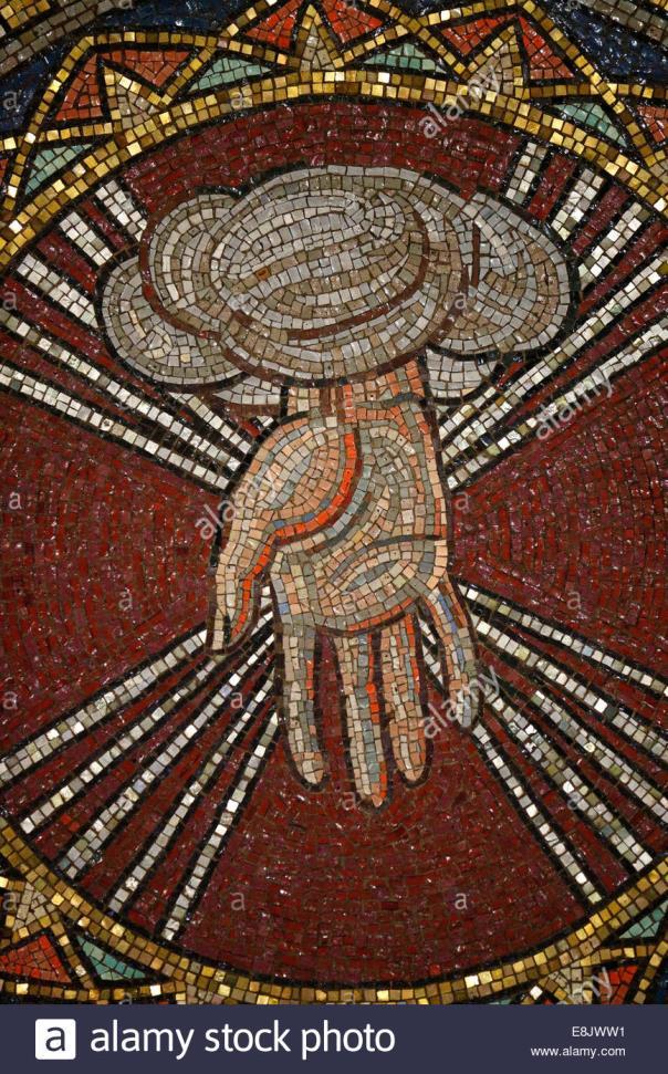 A mosaic by Hildreth Meiere in a church in New York.