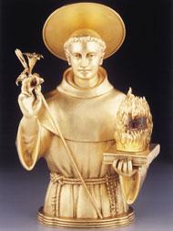 17. In 1263 Saint Anthony s body was exhumed and transferred to an immense and majestic Cathedral built in his honor.