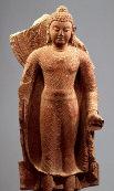 Standing Buddha Offering Protection,, Late 5th