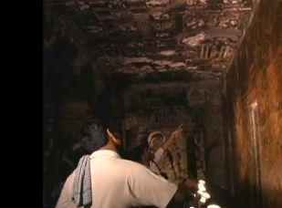 SUBJECT MATTER: - Bodhisattva as prince - Bodhisattvas postpone the nirvana to help others achieve Buddhahood Bodhisattva 475 CE Detail of mural in Cave 1 Ajanta fresco, Gupta period FORMAL?