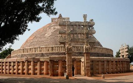 The Great Stupa at Sanchi studied earlier.