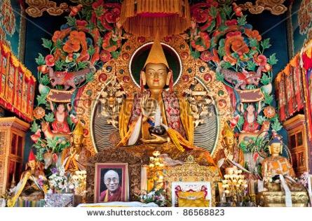 BUDDHISM IN NEPAL As in the legendary tradition of other Indian cultures, it is Ashoka who is attributed to have brought Buddhism to Nepal in the third century BCE.