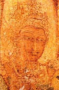 Bodhisattva, Mural, 12th century,