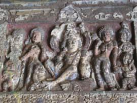 Among the important patrons at Ajanta were Varahadeva (patron of Cave No. 16), the prime minister of the Vakataka king, Harishena; Upendragupta (patron of Cave Nos.