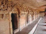 44 AN INTRODUCTION TO INDIAN ART The tradition of rock-cut caves continued in the Deccan and they are found not only in Maharashtra but also in Karnataka, mainly at Badami and Aiholi, executed under