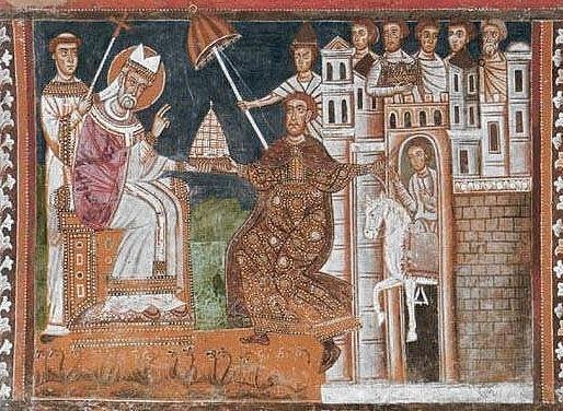 The Donation of Constantine In the 15 th century the donation of Constantine was shown by Nicholas of Cusa to be a forgery.
