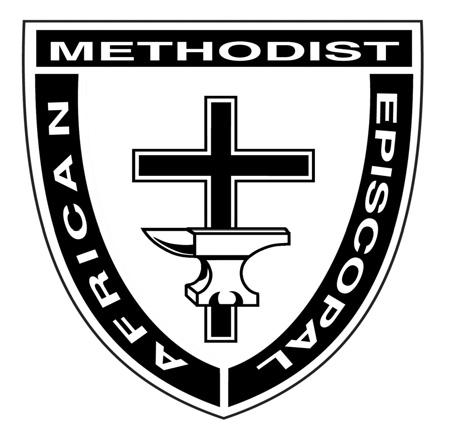 Application for Permission to Use The African Methodist Episcopal Church Trademark/Logo The Shield with the Cross, the Anvil, and the Lettering African Methodist Episcopal 1.