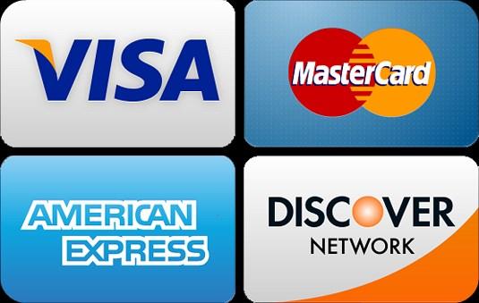 11 CREDIT CARD CAI is able to process Visa, MasterCard, American Express and Discover credit card payments.
