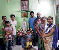 It was a revival of an old tradition here in Chennai as many of our faithful recalled the days of their childhood when Our Lady would visit their homes during the month of May.