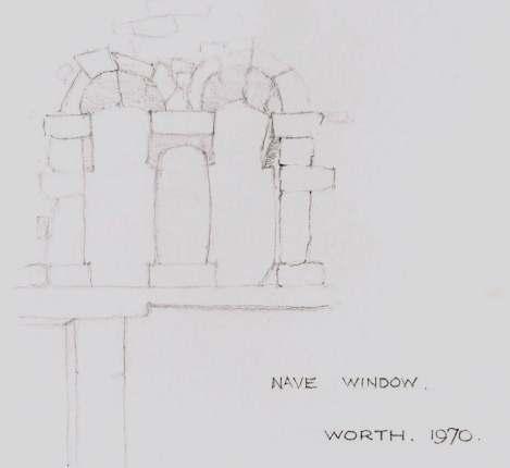 Anglo-Saxon windows, belfry openings, etc.